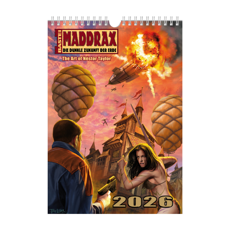 Maddrax-Wandkalender 2026